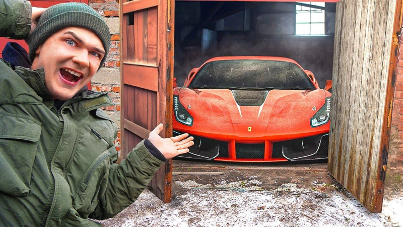 Купили заброшенный гараж за 100 тысяч! Какой автомобиль внутри?