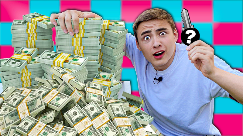 ВЫБЕРИ 100 000 или ТАИНСТВЕННЫЙ КЛЮЧ Челлендж !